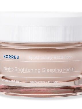 Korres Wild Rose Night-Brightening Sleeping Facial new with box